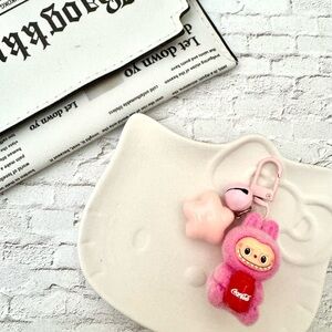 Pink Kawaii Bag Charm Accessory